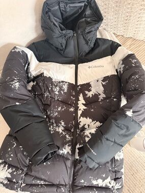 Columbia Black Quilted Lined Jacket